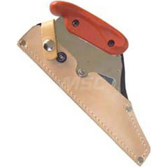 Knife Accessories; Type: Knife Holder; For Use With: Carpet Knife; Material: Leather; Color: Tan; Overall Width: 4; For Use With: Carpet Knife; Overall Length (Decimal Inch): 9.00; Length (Inch): 9.00; Minimum Order Quantity: Leather; Overall Length (Inch