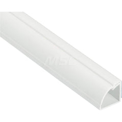 Raceways; Cover Type: Hinged; Number of Channels: 1; Color: White; Material: PVC; Overall Length (Meters): 1.5; Overall Length (Feet): 5; Overall Width (Decimal Inch): 0.87; Overall Width (Inch): 0.87