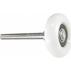 Garage Door Hardware; Type: Garage Door Roller; 3in. Long Stem; For Use With: Commercial Doors; Material: Stainless Steel; Includes: Polyethylene Tire with Snap Lock Design; For Use With: Commercial Doors; Hardware Type: Garage Door Roller; 3in. Long Stem