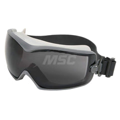 Safety Goggles: Chemical Splash Dust & Particulates, Anti-Fog, Gray Polycarbonate Lenses Indirect Vent, Gray Frame, Size Universal