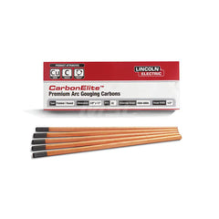 Stick Welding Electrode: 3/8″ Dia, 12″ Long, Synthetic Graphite