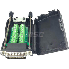 Male D-Sub RS-232 Serial DB15 Adapter For Data Networks, Serial Data Transmission Device Management & Instrument Control