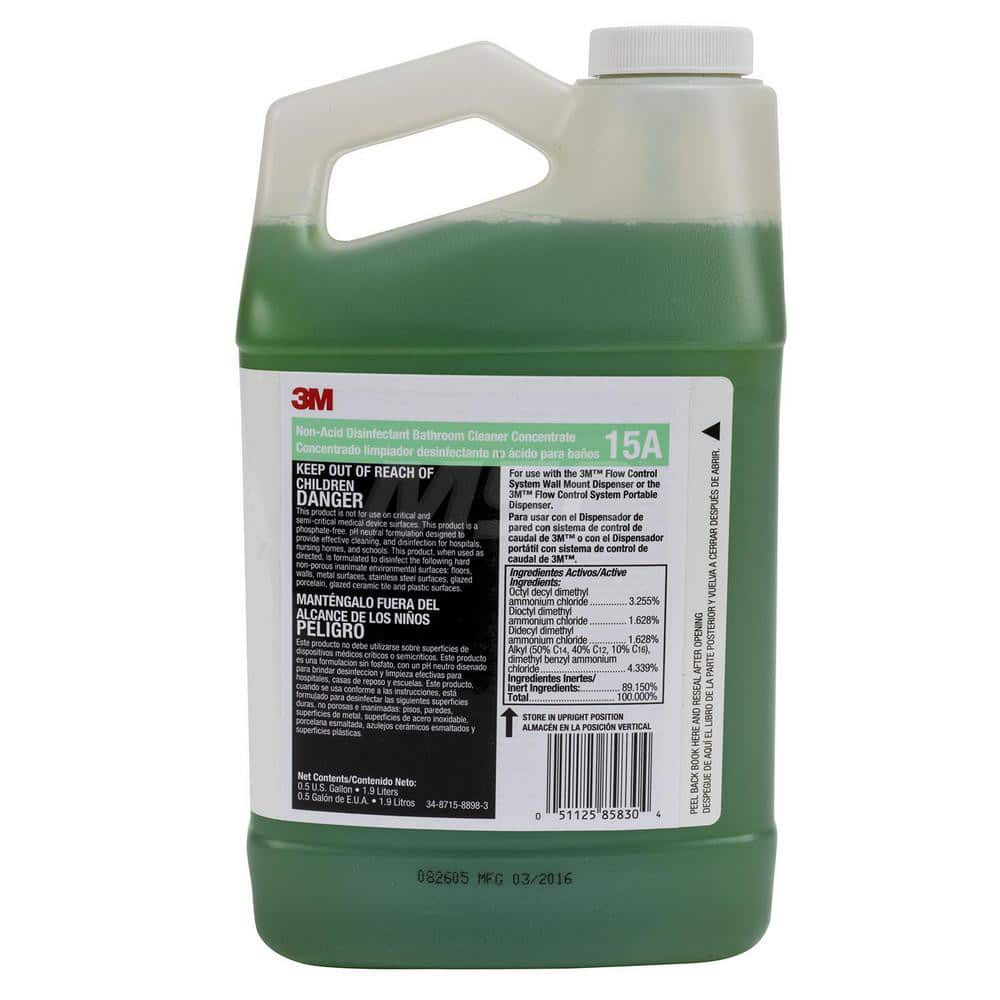 Bathroom, Tile & Toilet Bowl Cleaners; Product Type: Disinfectant; Form: Liquid Concentrate; Container Type: Bottle