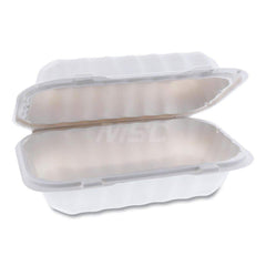 Food Containers; Container Type: Food Storage Container; Shape: Rectangular; Overall Height: 3 in; Lid Type: Hinged Lid; Height (Decimal Inch): 3 in; Type: Food Storage Container