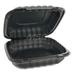 Food Containers; Container Type: Food Storage Container; Shape: Square; Overall Height: 3.1 in; Lid Type: Hinged Lid; Height (Decimal Inch): 3.1 in; Type: Food Storage Container