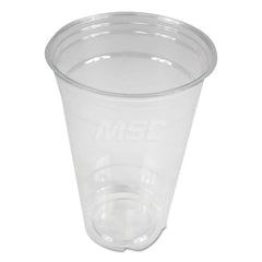 Paper & Plastic Cups, Plates, Bowls & Utensils; Cup Type: Cold; Material: Polyethylene Terephthalate; Color: Clear; Capacity: 20.000; Capacity: 20.000 oz; For Beverage Type: Cold; Microwave-safe: No; Disposable: Yes