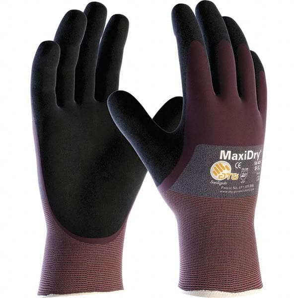 General Purpose Work Gloves: X-Small Purple
