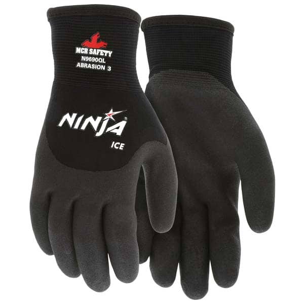 MCR Safety - Work & General Purpose Gloves Application: Cold Coated Area: Palm, Fingers & Knuckles - Exact Industrial Supply