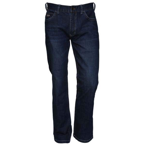 MCR Safety - Pants & Chaps Garment Type: Arc Flash; Flame Resistant Color: Blue Denim - Exact Industrial Supply