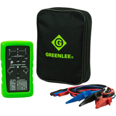 Greenlee - Phase Rotation Testers; Number of Phases: 3 ; Maximum Voltage: 600 VAC ; Minimum Voltage: 90 VAC ; Maximum Frequency (Hz): 400 ; Minimum Frequency (Hz): 15 ; Display Type: LED - Exact Industrial Supply