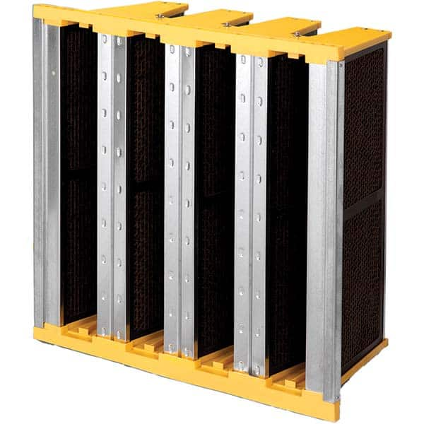 PRO-SOURCE - Pleated & Panel Air Filters Filter Type: Carbon V-Bank Nominal Height (Inch): 24 - Exact Industrial Supply