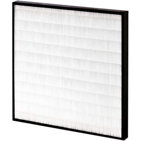 Pleated Air Filter: 24 x 24 x 4″, MERV 11, Mini-Pleat Synthetic, Plastic Frame, 1,389 CFM