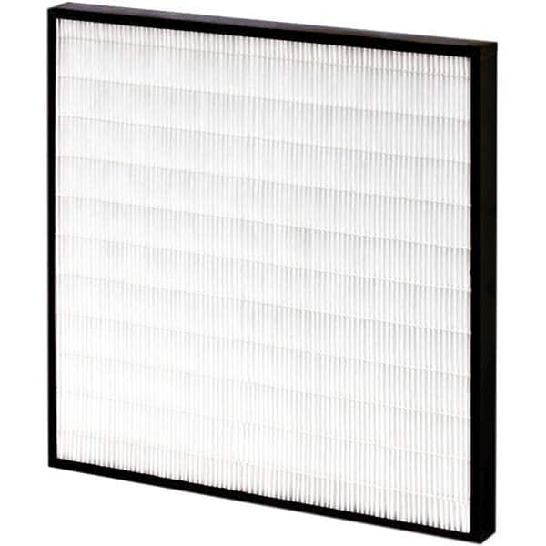 Pleated Air Filter: 12 x 20 x 2″, MERV 13, Mini-Pleat Synthetic, Plastic Frame, 833 CFM