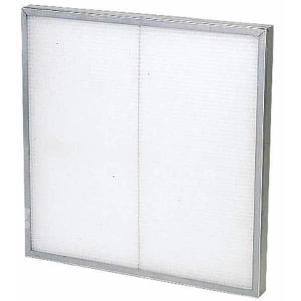 Pleated Air Filter: 16 x 24 x 2″, MERV 5, Washable Polypropylene, Steel Frame, 1,333 CFM
