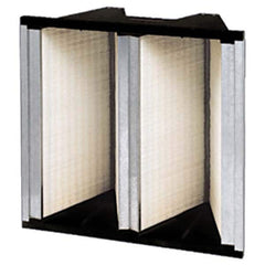 PRO-SOURCE - Pleated & Panel Air Filters Filter Type: V-Bank Mini-Pleat Nominal Height (Inch): 12 - Exact Industrial Supply