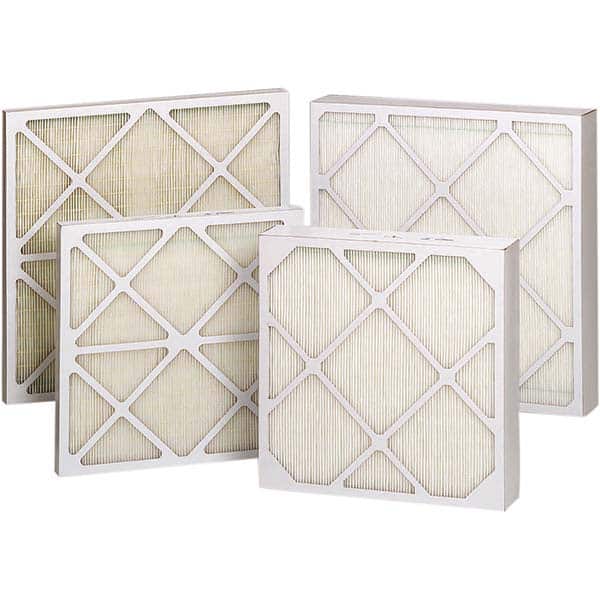 Pleated Air Filter: 12 x 24 x 4″, MERV 11, Mini-Pleat Synthetic, Beverage Board Frame, 1,250 CFM
