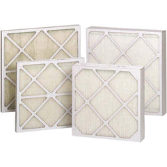 Pleated Air Filter: 20 x 20 x 4″, MERV 11, Mini-Pleat Synthetic, Beverage Board Frame, 1,736 CFM