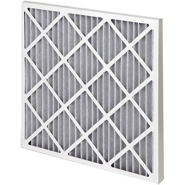 Pleated Air Filter: 12 x 24 x 2″, MERV 10, Carbon Synthetic, Beverage Board Frame, 1,000 CFM