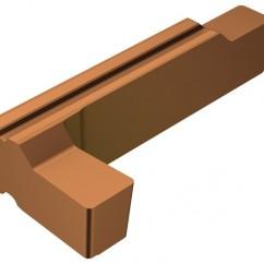 RG123H1-0400-0004-GS1115 CoroCut® 1-2 Insert for Grooving - Exact Industrial Supply