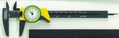 0 - 6'' Measuring Range (64ths / .01mm Grad.) - Plastic Dial Caliper - #142 - Exact Industrial Supply