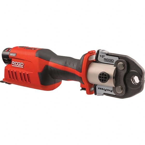 Ridgid - Benders, Crimpers & Pressers Type: Pressing Tool Kit Maximum Pipe Capacity (Inch): 1-1/4 - Exact Industrial Supply