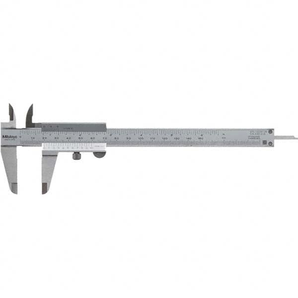 Mitutoyo - Vernier Calipers Minimum Measurement (Decimal Inch): 0.0000 Maximum Measurement (Decimal Inch): 6.0000 - Exact Industrial Supply