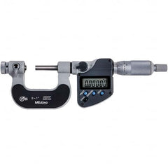 Mitutoyo - Screw Thread Micrometers Operation Type: Electronic Minimum Measurement (Decimal Inch): 0 - Exact Industrial Supply