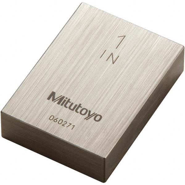 Mitutoyo - Gage Blocks & Spacers Type: Gage Block Size (Decimal Inch): 1.00000 - Exact Industrial Supply