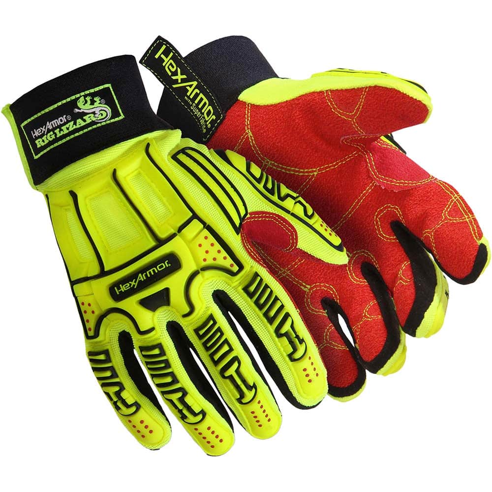 Cut & Puncture-Resistant Gloves: Size XL, ANSI Cut A6, ANSI Puncture 5 Paired
