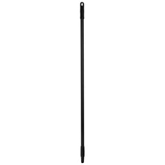 Broom/Squeegee Poles & Handles; Connection Type: European Threaded; Handle Length (Decimal Inch): 50; Handle Diameter (Decimal Inch): 1.0000; Handle Diameter (Inch): 1; Telescoping: No; Handle Material: Fiberglass; Color: Black; For Use With: Remco; Vikan