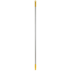 Broom/Squeegee Poles & Handles; Connection Type: European Threaded; Handle Length (Decimal Inch): 59; Telescoping: No; Handle Material: Aluminum; Color: Yellow; For Use With: Remco; Vikan Tools