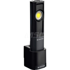 Aluminum Work Flashlight Flashlight 600 Lumens, LED Bulb, Black Body, Includes USB Cable & USB Power Adapter