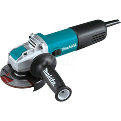 Corded Angle Grinder: 4-1/2″ Wheel Dia, 11,000 RPM 7.5A, Slide Switch