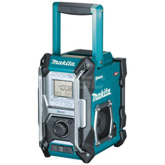 Job Site Radios; Type: Cordless Bluetooth Job Site Radio; Height (Decimal Inch): 13; Width (Decimal Inch): 11.5400; Depth (Decimal Inch): 7.0000; Power: Battery; Display Type: Backlit LCD; Includes: (1) AC Adapter (SE00000681); (2) AA Battery for Clock