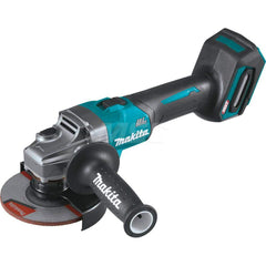 Corded Angle Grinder: 4-1/2 to 5″ Wheel Dia, 8,500 RPM, 5/8-11 Spindle 40V, Slide Switch