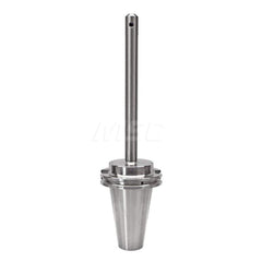 End Mill Holder: CAT50, 1/4″ Hole 10″ Projection, 0.81″ Nose Dia, Through Coolant