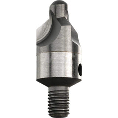 Adjustable-Stop Countersinks; Head Diameter (Inch): 0.1250; Included Angle: 82.00; Included Angle: 82.00; Coated: Uncoated; Coating: Bright (Polished); Number of Flutes: 3; Countersink Finish/Coating: Bright (Polished); Shank Diameter (Inch): 0.6250; Shan