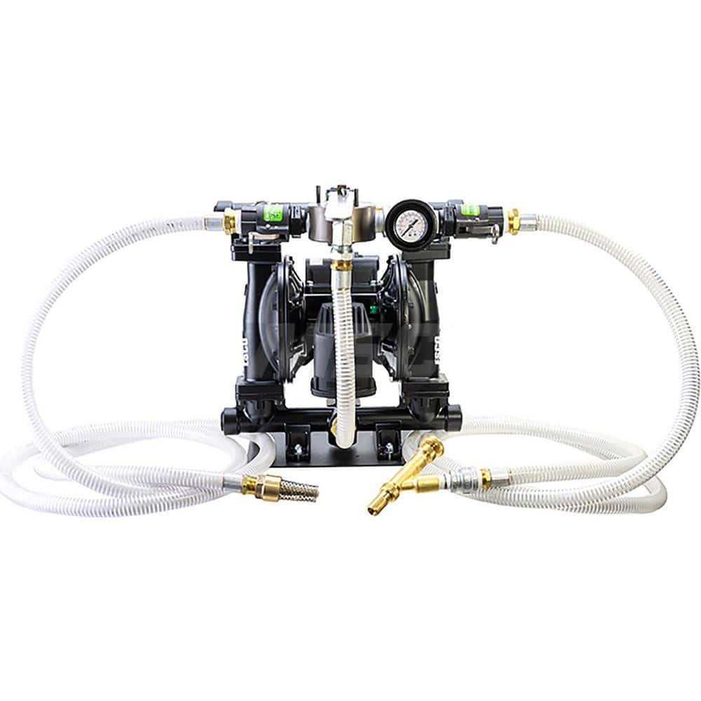 Air Operated Diaphragm Pump: 1″ NPT, Aluminum Housing