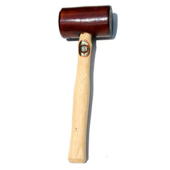 Osca - Non-Marring Hammers; Head Type: Cylindrical ; Head Material: Rawhide ; Handle Material: Wood ; Head Weight Range: 1 - 2.9 lbs. ; Face Diameter Range: 1" - Exact Industrial Supply