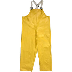 Louisiana Professional Wear - Rain & Chemical Wear; Garment Style: Bib Overall; Suspenders ; Garment Type: Chemical Resistant; Flame Resistant; Waterproof; Rain ; Material: PVC/Nylon ; Size: Medium ; Color: Yellow ; Certification Type: ASTM D6413; ASTM F - Exact Industrial Supply