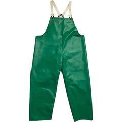 Louisiana Professional Wear - Rain & Chemical Wear; Garment Style: Bib Overall; Suspenders ; Garment Type: Chemical Resistant; Flame Resistant; Waterproof; Rain ; Material: PVC/Polyester/Polyurethane ; Size: X-Large ; Color: Kelly Green ; Certification T - Exact Industrial Supply