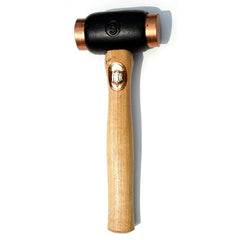 Osca - Non-Marring Hammers; Head Type: Double Head ; Head Material: Malleable Iron ; Handle Material: Wood ; Head Weight Range: 1 - 2.9 lbs. ; Face Diameter Range: 1" - Exact Industrial Supply