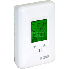 Thermostats; Thermostat Type: Hydronic Thermostat; Style: Heat Only; Minimum Temperature (F): 44; Maximum Temperature: 95; Minimum Voltage: 120; Maximum Voltage: 120; Amperage: 12.5; For Use With: Hydronic Heaters; Control Type: Push Button; Thermostat Co
