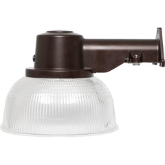 Honeywell - Parking Lot & Roadway Lights; Fixture Type: Area Light ; Lamp Type: LED ; Lens Material: Plastic ; Lamp Base Type: Integrated LED ; Mounting Type: Wall ; Voltage: 120 - Exact Industrial Supply