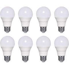 Honeywell - Lamps & Light Bulbs; Lamp Technology: LED ; Lamps Style: Commercial/Industrial ; Lamp Type: A19 ; Wattage Equivalent Range: 60-74 ; Actual Wattage: 8.50 ; Base Style: E26 - Exact Industrial Supply
