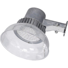 Honeywell - Parking Lot & Roadway Lights; Fixture Type: Area Light ; Lamp Type: LED ; Lens Material: Plastic ; Lamp Base Type: Integrated LED ; Mounting Type: Wall ; Voltage: 120 - Exact Industrial Supply