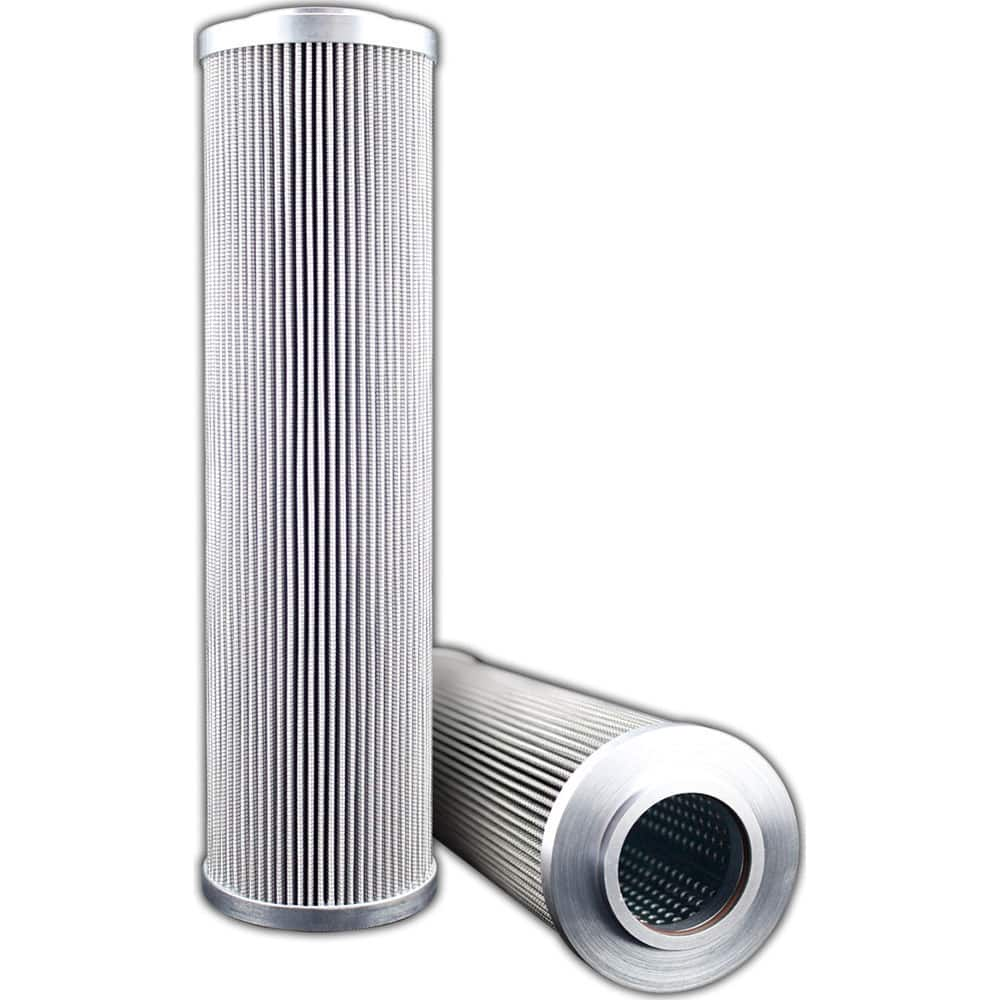 Replacement/Interchange Hydraulic Filter Element: Microglass, 10  µ Microglass, Stauff SE160H10B