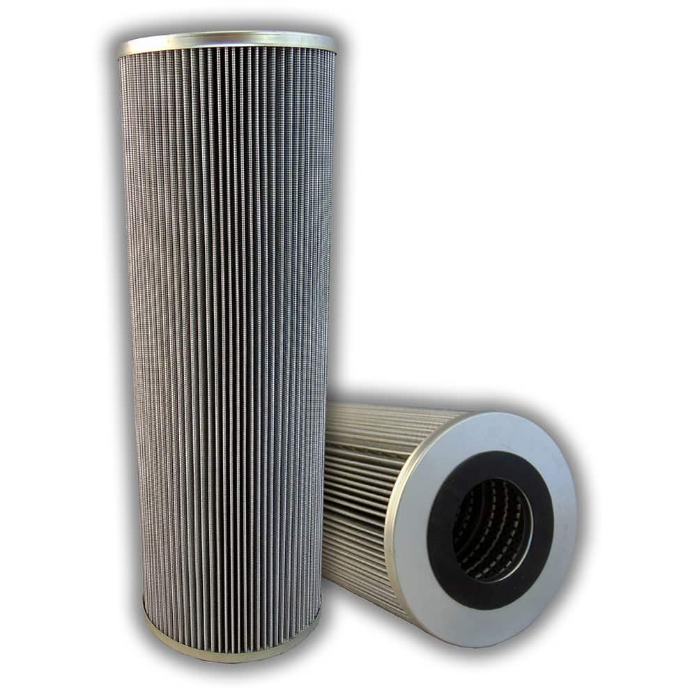 Replacement/Interchange Hydraulic Filter Element: Microglass, 10  µ Microglass