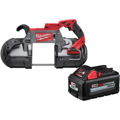 Cordless Portable Bandsaw: 18V, 44-7/8″ Blade, 380 SFPM Lithium-ion Battery Included