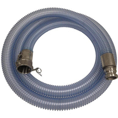 Kuriyama of America - Food & Beverage Hose; Inside Diameter (Inch): 5 ; Outside Diameter (Decimal Inch): 5.7400 ; Length (Feet): 20 ; Bend Radius (Inch): 16 ; Maximum Working Pressure (psi): 30.000 ; Vacuum Rating: 24 In. Hg; 22 In. Hg - Exact Industrial Supply